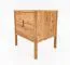 Nachtkommode Wellsford 04 Wildeiche massiv geölt - Abmessungen: 64 x 60 x 36 cm (H x B x T)