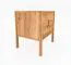 Nachtkommode Wellsford 04 Wildeiche massiv geölt - Abmessungen: 64 x 60 x 36 cm (H x B x T)