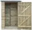 Gartenschrank / Geräteschrank 07A - Abmessungen: 120 x 83 x 188 cm (L x B x H)
