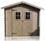 Gartenhaus 1,78 x 2,26 Meter (inkl. Dach) | Naturbelassen | Satteldach Abbildung