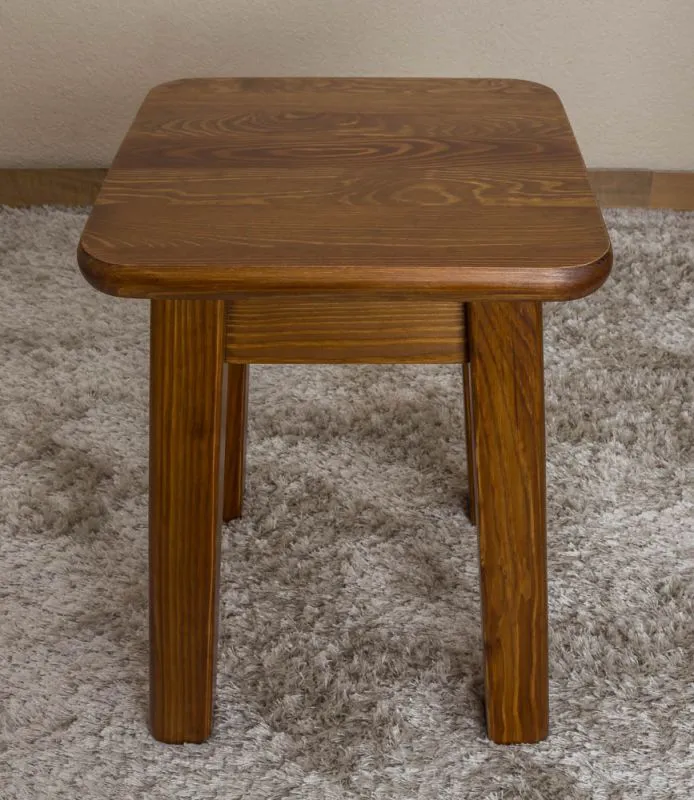Holzhocker massiv