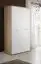 Kleiderschrank mit einer Kleiderstange Velle 06, Farbe: Eiche Sonoma / Weiß - Abmessungen: 191 x 90 x 55 cm (H x B x T)