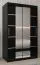 Kleiderschrank schwarz