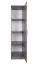Schrank Hannut 42, Farbe: Anthrazit - Abmessungen: 190 x 50 x 56 cm (H x B x T)