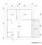 Gartenhaus 6,45 x 5,74 Meter (inkl. Dach) | 5 Fenster | 70 mm Blockbohlen |natur unbehandelt | Satteldach | inkl. Fußboden | aus nordischer Fichte Abbildung