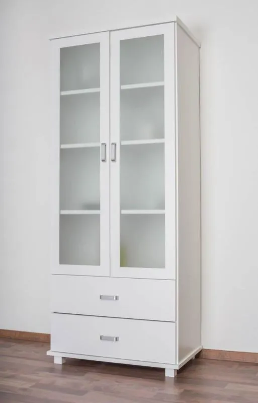 Schrank 80 cm breit, Farbe: Weiß Abbildung