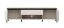 TV-Schrank / TV-Möbel | Farbe: Kaschmir | eine Schublade | 2 Drehtüren | 183 x 40 x 52 cm | 1 Kabeldurchführung | drei Fächer | TV-Unterschrank