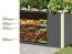 Hochbeet 0 aus nordischer Fichte, Farbe: Terragrau, Abmessung: 980 x 650 x 640 cm (B x T x H)