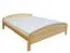 Bettgestell Kiefer 160 x 200 cm Natur