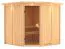 Sauna Chiara 04, 68 mm Wandstärke - 210 x 210 x 202 cm (B x T x H)