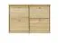 Schuhschrank Holz natur
