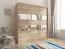 Kleiderschrank mit genügend Stauraum Warbreck 39, Farbe: Eiche Sonoma - Abmessungen: 214 x 200 x 62 cm (H x B x T), mit zwei Spiegelstreifen