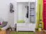 Kiefer Kleiderschrank 120 cm Breite