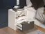 Modernes Jugendzimmer Kinderzimmer - Set C Mackinac, 3-teilig, Farbe: Weiß / Eiche / Grafit matt, aus hochwertigen Material, mit Soft-Close System, Griffe: Metall, ABS-Kantenschutz