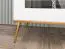 Luxuriöse Vitrine mit vier Fächer Breckenridge 03, Farbe: Weiß, ABS-Kantenschutz, Maße: 152 x 92 x 40 cm, Soft-Close-System, Griffe: Gold, mit 2 Türen