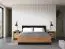 Schlafzimmer Komplett - Set B Dagali, 6-teilig, Farbe: Eiche / Schwarz, aus hochwertigen Materialien, ABS-Kantenschutz