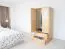 Kleiderschrank 80 cm breit Holz