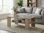 Couchtisch Kikori 03, Farbe: Sonoma Eiche - Abmessungen: 120 x 60 x 50 cm (B x T x H)