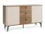 Schlafzimmer Komplett-Set C Belladere | 4-teilig | Nuss/Kaschmir/Braun | Einzelbett inkl. Lattenrost | Liegefläche 140 x 200 cm Kleiderschrank | Kommode | Nachtkommode