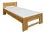 Kinderbett 90 x 200 cm | Massivholz: Buche | Natur Lackiert Abbildung