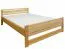 Kinderbett 140 x 200 cm | Massivholz: Kiefer | Natur Lackiert Abbildung