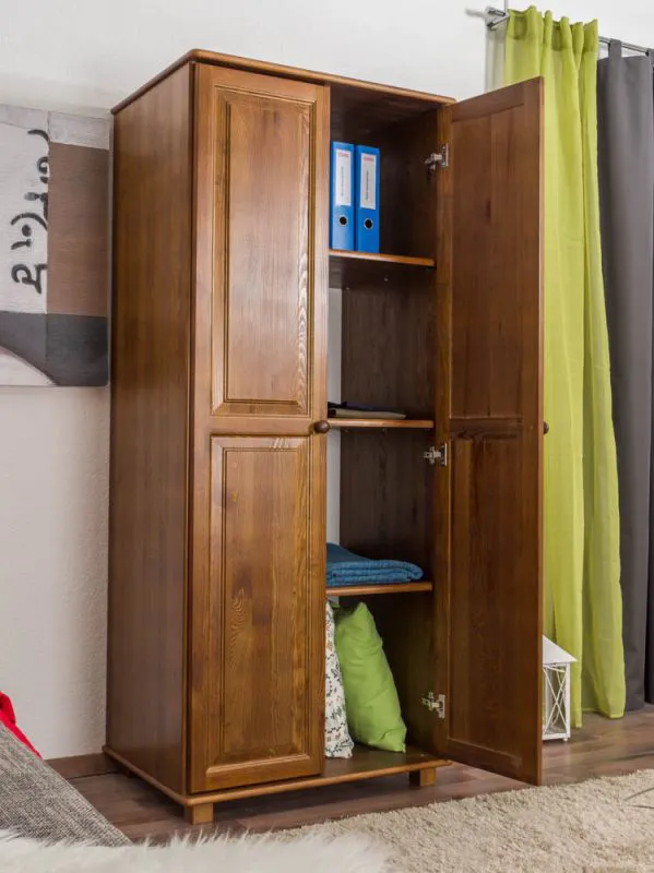 Kleiderschrank Kiefer 80 cm