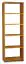 Regal Kisaran 14, Farbe: Erle - Abmessungen: 170 x 80 x 40 cm (H x B x T)