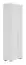 Schmaler 80 cm breiter Kleiderschrank mit 4 Türen | Farbe: Weiß Abbildung