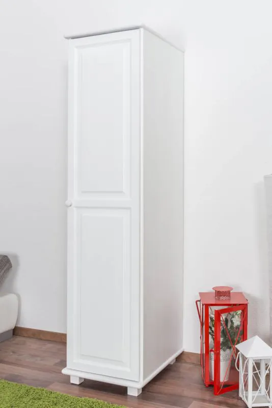 Weißer Massivholz Kleiderschrank