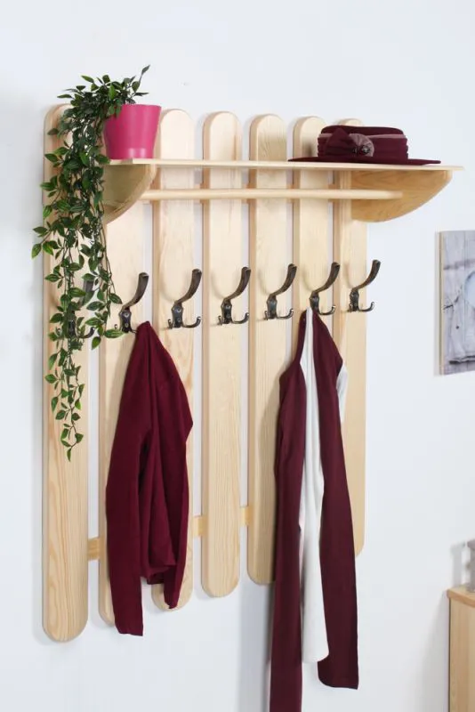 Kiefer natur Garderobe