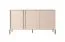Schlichte Kommode mit sechs Fächern Zaghouan 06, Farbe: Beige - Abmessungen: 81,5 x 153 x 39,5 cm (H x B x T)
