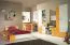 Jugendzimmer Rollcontainer Namur 20, Farbe: Orange / Beige - Abmessungen: 52 x 40 x 44 cm (H x B x T)