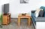 TV-Unterschrank Kiefer massiv Vollholz Erlefarben Junco 204 - Abmessung: 50 x 77 x 40 cm (H x B x T)