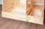 Kleiderschrank Kiefer natur 120