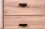 Schlichter Schrank Niel 02, Farbe: Eiche / Anthrazit - Abmessungen: 195 x 90 x 50 cm (H x B x T)