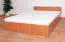 Doppelbett Corrientes 20 inkl. Lattenrost, Farbe: Erle - 180 x 200 cm (B x L)