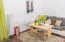 Wohnzimmertisch Kiefer massiv Farbe: Natur 60x110x75 cm Abbildung