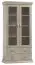 Vitrine Wewak 24, Farbe: Sonoma Eiche - Abmessungen: 200 x 95 x 42 cm (H x B x T)