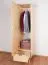 Schrank Kiefer massiv natur Aurornis 02 - Abmessungen: 200 x 50 x 60 cm (H x B x T)