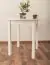 Tisch Kiefer massiv Vollholz weiß lackiert Junco 234B (rund) - Durchmesser 80 cm