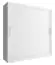 Eleganter Schwebetürenschrank mit genügend Stauraum Bickleigh 18, Farbe: Weiß - Abmessungen: 200 x 180 x 62 cm (H x B x T), mit fünf Fächern