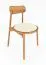 Stuhl, 2er Set, Wellsford 56 Wildeiche massiv geölt - Abmessungen: 80 x 47 x 50 cm (H x B x T)