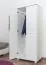 Kleiderschrank massiv weiss