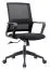 Drehstuhl Tamest 118, Farbe: Schwarz - Abmessungen: 95 - 105 x 57 x 57 cm (H x B x T)