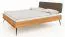 Doppelbett Rolleston 02 Kernbuche massiv geölt - Liegefläche: 160 x 200 cm (B x L)