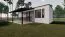 Terrassenüberdachung L 05, Dach: 16 mm Polycarbonat klar, Grundfläche: 24,85 m² - Abmessungen: 350 x 710 cm (B x L)