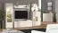TV-Unterschrank | 2 Drehtüren | Farbe: Kaschmir | 4 Fächer | 2 Kabeldurchführung | ABS-Kanten | Maße: 147,5 x 41 x 53,5 cm | Griffe & Beine: Metall