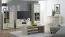 Schrank Kundiawa 28, Farbe: Sonoma Eiche hell / Sonoma Eiche dunkel - Abmessungen: 200 x 70 x 40 cm (H x B x T)