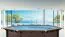 Aufstellpool achteckig Sunnydream 02, 3,55 x 1,16 Meter, inklusive Premium Filteranlage,  Filtermedium, Poolleiter, Poolfolie, Boden- und Wandvlies, Edelstahl-Eckverbindungen