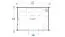Gartenhaus G286 Lichtgrau inkl. Fußboden - 44 mm Blockbohlenhaus, Grundfläche: 20,14 m², Satteldach